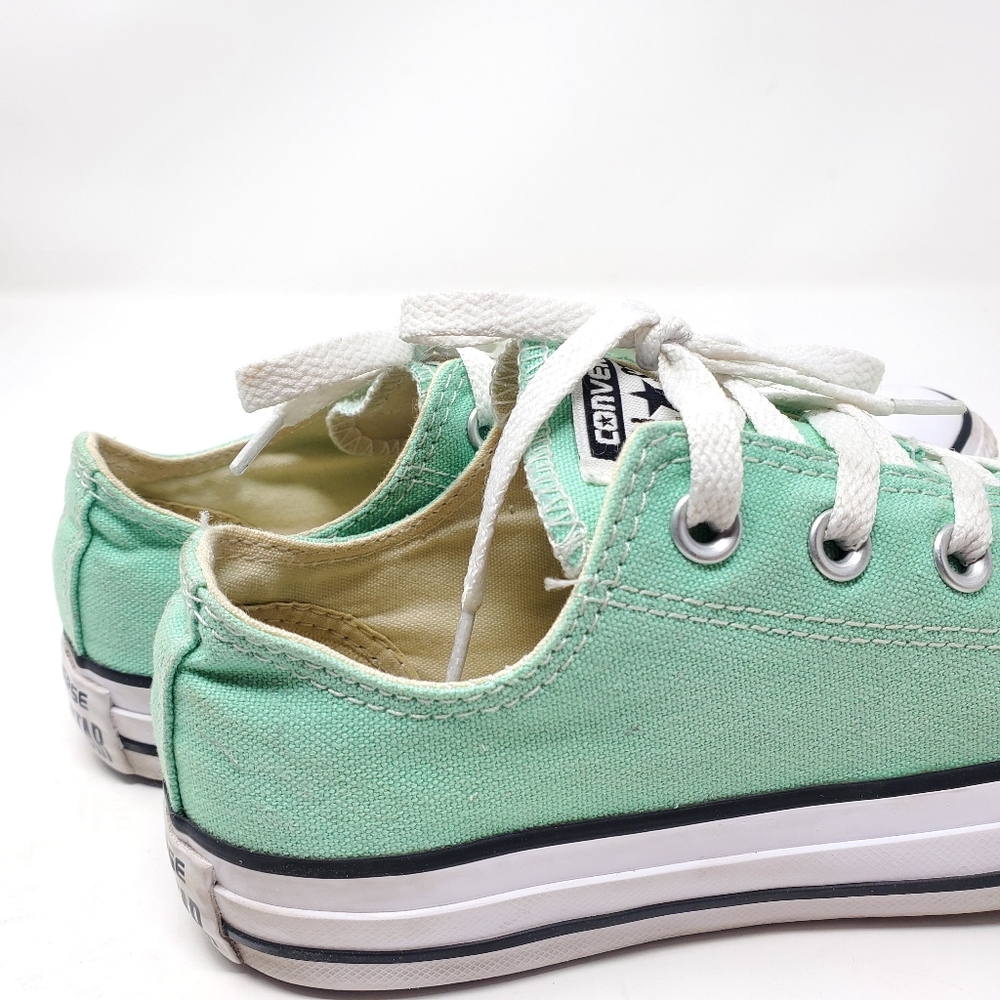 Converse pale green low back sneakers Size 6 - Picture 8 of 9